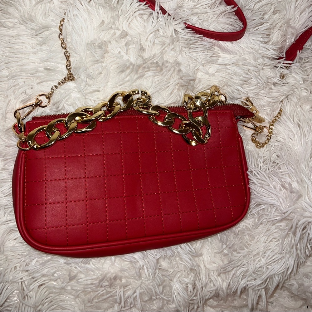 Red gold purse 👜 NEW